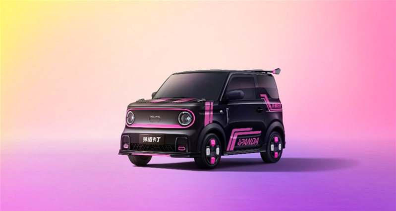 Personalisation of Panda Kart exempla publice revelata in imaginibus officialibus