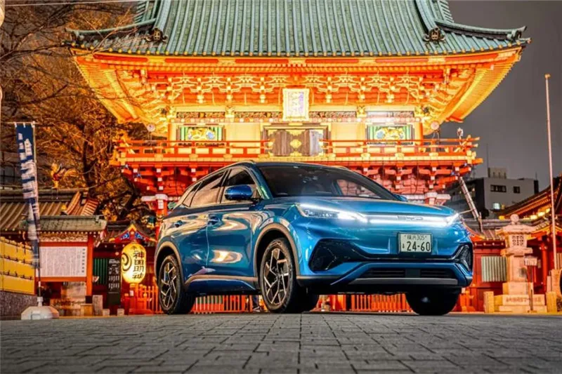 BYD currus electrici venditio ascenditur in Iaponia, dominante Toyota praevaricationem