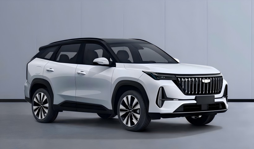 Teaser Imagines de Geely scriptor Novus Boyue L dimisit, set ad feature a plena domain AI Technology ratio