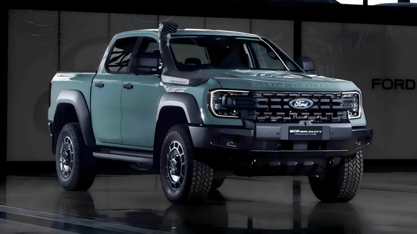 Off-via perficientur / Towing capacitatem amplificata! Officialis imagines Ford Ranger Super Officium Released