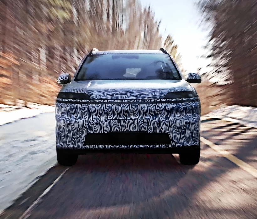Beijing Hyundai scriptor elexio et faciam in debut in May 7th et sit positus ut pura - electrica SUV.