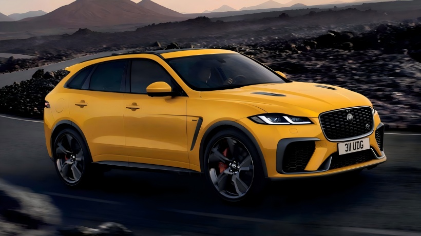 5.0L Supercharged V8 Engine - A Rare Gem, ut foveam Jaguar F-pace SVR DLXXV Final Edition Officialis imagines dimisit